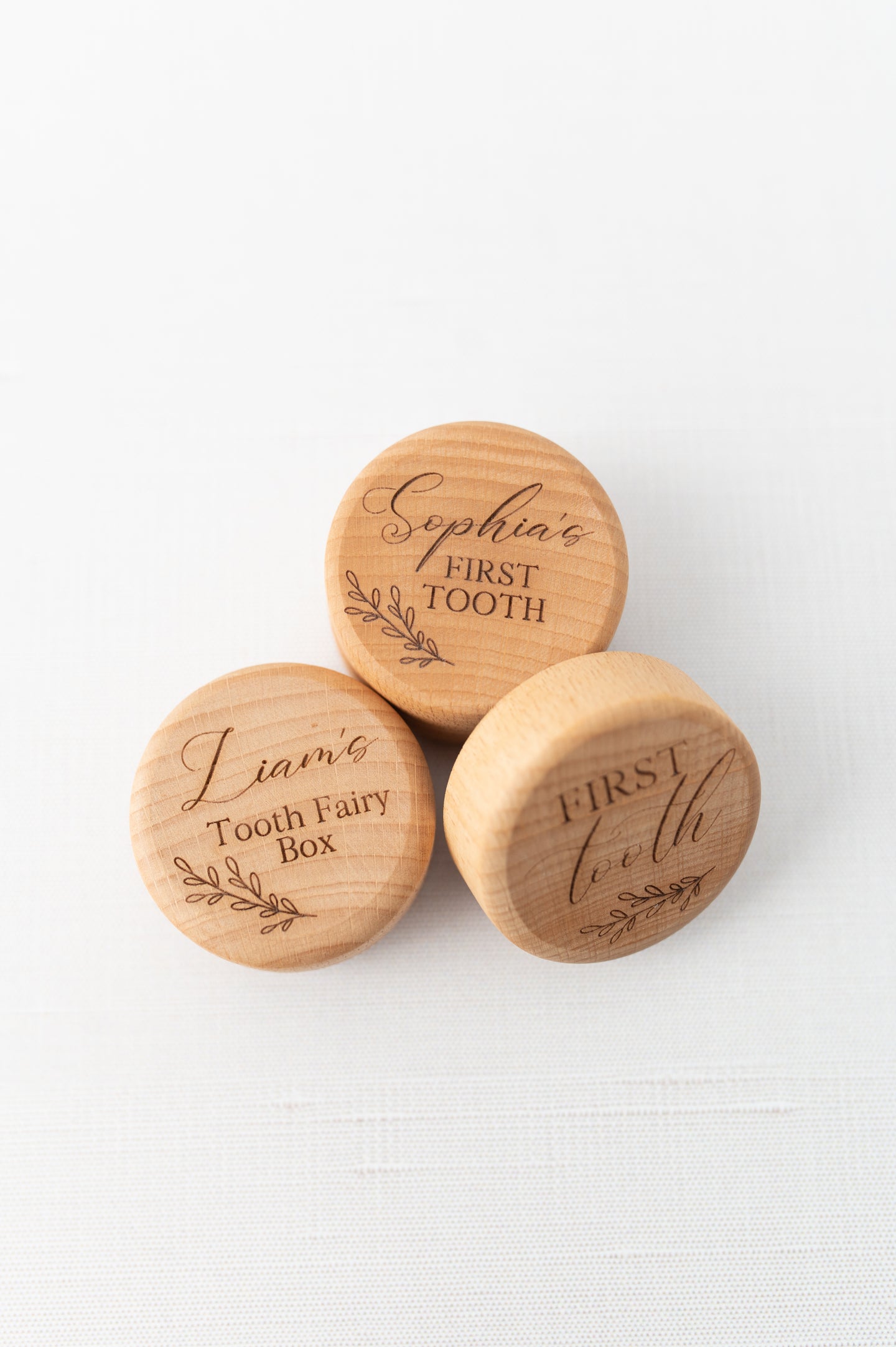 Small Tooth Fairy Keepsake Boxes | First Tooth | First Curl